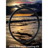 ขายเหมือนเค้กร้อน ❈Green.L Filter Slim MC UV Protector ขอบบาง ป้องกันหน้าเลนส์ ขนาด 37 40.5 43 46 49 52 55 58 62 67 72 77 82❁