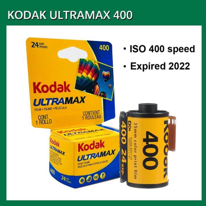 Kodak Kodak Film UltraMax 400 Degree 35mm film 24 Exposures Per roll