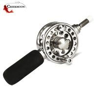 DIY Retrofit Hollow Reel for Stream Carp Fishing Rod Internal Line All Metal Baitcasting Wheel Modification 2+1BB Raft Cast Gear Fishing Reels