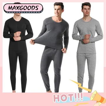 Men's Thermal Underwear Long Johns For Male Winter Thick Thermo