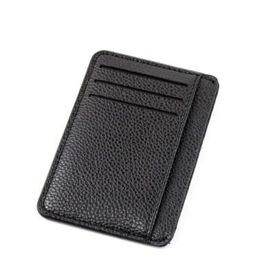 【CC】۩✾  Card Organizer Wallet Super Soft Matte Leather Credit Holder Men Purse Short Wallets