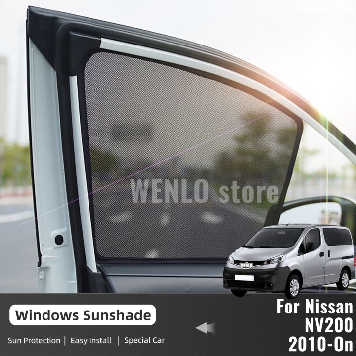 hot-dt-nv200-van-2010-2023-magnetic-car-sunshade-shield-front-windshield-curtain-window-uv-protection-blinds