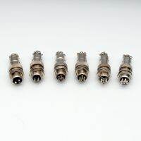 ♦№ 3PCS GX12 Nut TYPE Male Female Electrical Connector 2/3/4/5/6/7 Pin Circular Aviation Socket Plug Wire Panel Connector