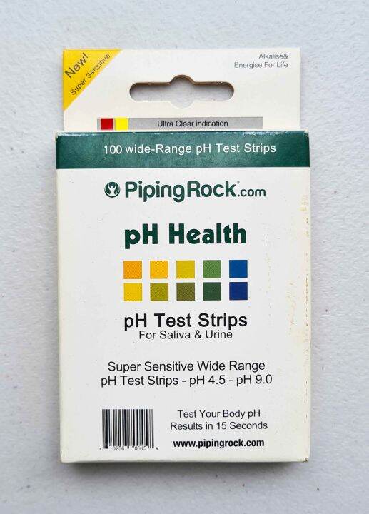 PH Test Strips for Saliva and Urine, 100 Count Lazada PH