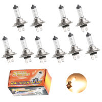 H7 55w 12v 10pcs Fog Halogen Bulb 4300k Car Halogen Bulb Source Fog Lamp Headlights Bulbs 4300k H7 Headlights Car Accsesories