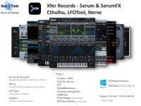 Xfer Records - Serum, LFO Tool, Nerve, Cthulhu [Windows]