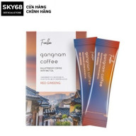 Hộp 10 Gói Cà Phê Giảm Cân HƯƠNG SÂM Foellie Gangnam Coffee 13g x 10 - Red Ginseng thumbnail