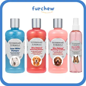 Veterinary formula solutions snow best sale white shampoo