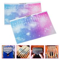 【YF】 Kalimba Sticker Thumb Fretboard Stickers Introductory Note