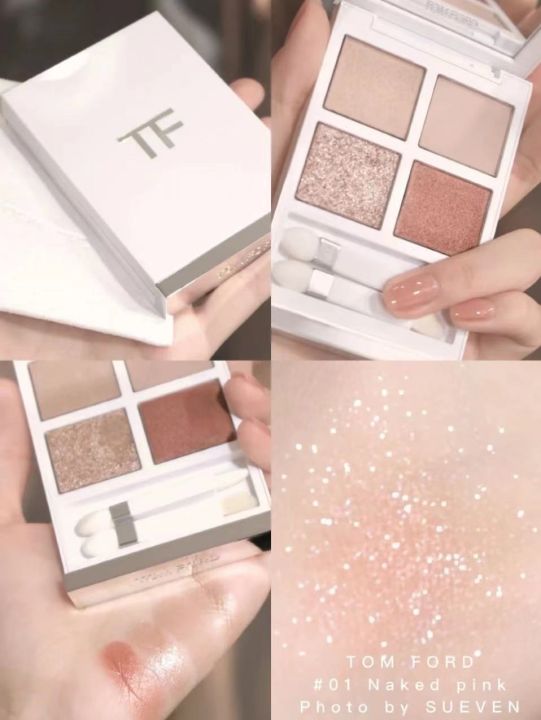 Bảng phấn mắt bốn màu giới hạn Tom Ford TF2021 Christmas 01 Son môi hồng  nude mỹ phẩm cao cấp quà tặng bạn gái và mẹ 