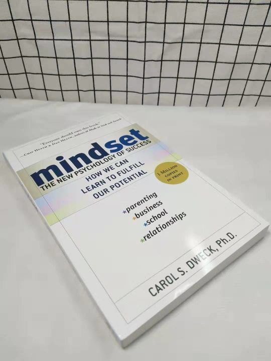 mindset-จิตวิทยาใหม่แห่งความสำเร็จเวอร์ชันภาษาอังกฤษดูการเติบโตด้วยตนเอง