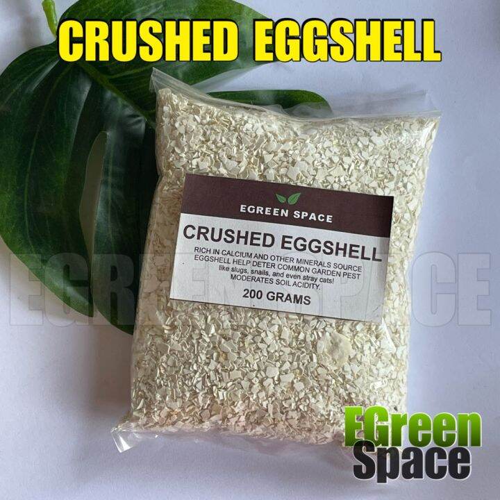 EGreen CRUSHED EGG SHELL 200grams (Calcium Carbonate) Lazada PH