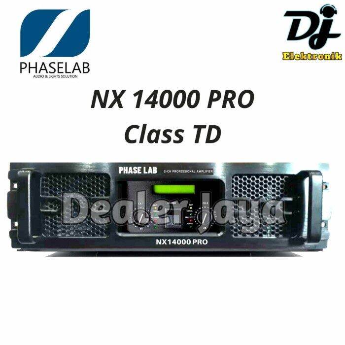 PROMO CUCI GUDANG Power Ampli Phaselab / Phase Lab NX 14000 PRO