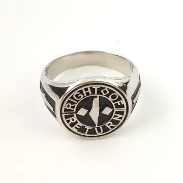 Mens gold signet rings on sale wholesale