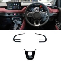 For 2023 Toyota Yaris Ativ VOIS Car Steering Wheel Cover Trim Moldings Car Styling