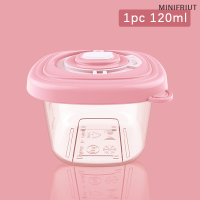 ?[ low price sale ] 120ml Dispensing crisper Box กล่องอาหารปิดผนึกหนา