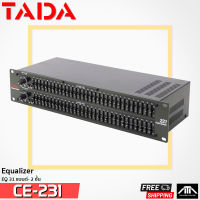 TADA CE 231 เครื่องปรับแต่งเสียง เครื่องปรุงเสียง อีคิว Dual Channel 31Band อีควอไลเซอร์ equalizer EQ CE-231 231 Stereo