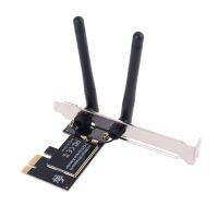 【✲High Quality✲】 baijiangyong การ์ดเครือข่าย Wi-Fi Pci-Express อะแดปเตอร์ไร้สายแบบบลูทูธความเร็ว300Mbps 2.4Ghz สำหรับ X6ha พีซี