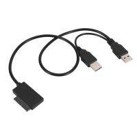 Slim SATA Cable USB 2.0 To 7 6 External Power For Laptop SATA Adapter Converter Support Window Xp/7/8/10 Mac OS EM88