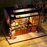 Doll House Minature Dollhouse Accessories Window Furniture Lighting Kit Puzzle Building for Children Toys Birthday Gift TD35 Vacuum Cleaners Accessori