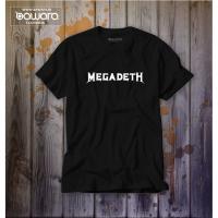 เสื้อยืดพิมพ์ลายแฟชั่น เสื้อยืด พิมพ์ลายโลโก้ MEGADETH เรืองแสงในที่มืด สําหรับสถานที่  90L2