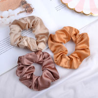 3.9 inch Women Silk Elastic Handmade Multicolor Hair Band Ponytail Holder Headband Hair Accessories