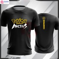 New Fashion Quick Dry NEW ARRIVAL Pokemon Legends: Arceus Microfibre Jersey T-Shirt 2023