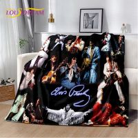The King Elvis Presley Retro Soft Plush Blanket,Flannel Blanket Throw Blanket for Living Room Bedroom Bed Sofa Picnic Cover Kids