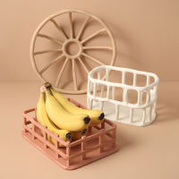 Spot parcel post Nordic Morandi Resin Hollow out Fruit Basket Living Room Coffee Table Creative Home Decorations Ho Homestay Ornaments Gathering