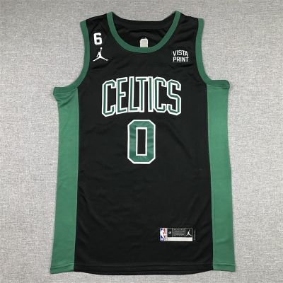 Mens Boston Celtics Jayson Tatum 2023NBA Black Basketball Jersey