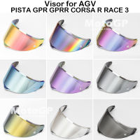 รถจักรยานยนต์หมวกกันน็อค Visor อุปกรณ์เสริม Cascos Para Moto หมวกกันน็อคเลนส์ Anti-UV RACE3 Shield Sun Visor สำหรับ PISTA GPR CORSA R