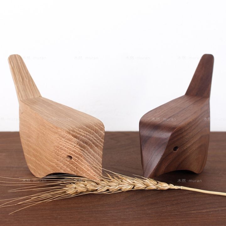 nordic-black-walnut-wood-household-decorations-wooden-decorations-european-style-handicraft-solid-wood-birds-creative-furnishing