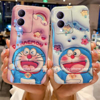 [มาใหม่ล่าสุด] เคส Phone Case VIVO Y17s VIVOY17s 4G เคส Cover การออกแบบแฟชั่นใหม่3D คู่ เคสโทรศัพท์ การ์ตูนโดราเอมอนน่ารักคู่ป้องกันการหล่นนุ่มปกหลัง2023