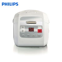 Philips หม้อหุงข้าว ดิจิตอล ความจุ 1.0 ลิตร รุ่น HD3030/35 กำลังไฟ 600 วัตต์ มี 6 โปรแกรม เคลือบสารกันติด อุ่นอาหารอัตโนมัติ HD3030 รับประกันศูนย์ 2 ปี