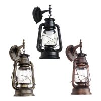 E27 R Antique Vintage Rustic Lantern Lamp Wall Sconce Light Fixture Outdoor High Quality