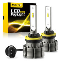 AUXITO 2Pcs H27W1 880หลอดไฟ LED หมอกไฟ H27W1 H27 LED CANBUS สำหรับรถยนต์หมอกขับรถโคมไฟ CSP LED ชิปรถ6500K สีขาว