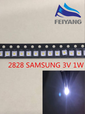 200PCS ซ่อมพิเศษ3255นิ้ว LED LCD Backlight Illuminated Bar SMD 2828ลูกปัดหลอดไฟ LED 3V 2828พิเศษสำหรับ Samsung