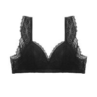 VANZTINA Lace Underwear Ladies Sexy Push up Bras Without Bones Womens Bra Triangle Cup U-shaped Backless Brasier