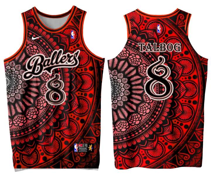 BALLERS 04 BASKETBALL JERSEY FREE CUSTOMIZE OF NAME AND NUMBER ONLY 