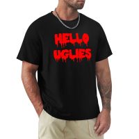 เสื้อยืด Hello Uglies รุ่นใหม่เสื้อยืดพิมพ์ลายสัตว์