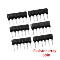 【CW】 20pcs DIP exclusion Network Resistor array 6pin 220 330 470 510 1K 1.5K 2K 2.2K 3K 3.3K 4.7K 5.1K 10K 22K 47K 100K ohm