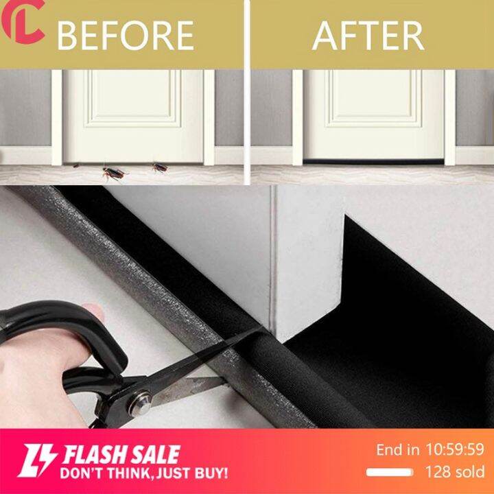 Caisy LEX 93cm Door Seal Strip Rubber Screen Window Sound Proofing Foam