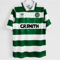 2022 2023 ล่าสุด เสื้อกีฬาแขนสั้น ลายทีมชาติฟุตบอล Celtics 1989 91 ชุดเหย้า สไตล์เรโทร คุณภาพสูง สําหรับผู้ชาย