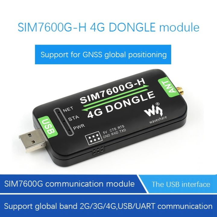 waveshare-sim7600g-h-4g-dongle-module-an-internet-access-module-for-raspberry-pi-gnss-global-communication