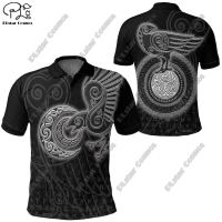 Plstar Cosmos 3D พิมพ์เสื้อโปโล Summer Street ผู้ชายและผู้หญิงเสื้อลำลองแขนกุดเสื้อยืด Raven of and Symbol Series1