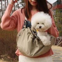 [canroo] Pet carriar 3 in 1 (apron + pet carrier + bag) - 3 colors (indian pink/ash grey/indigo)