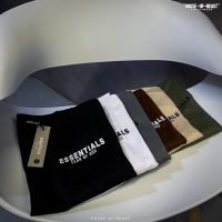 2023 NewESSENTIALS FEAR OF GOD SIDE FG เสื้อ MINIMALIST เกาหลี STREETWEAR HYPEBEAST OVERSIZE TSHIRT