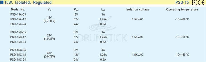 คงที่หมายถึงดี-psd-15c-12-1-25a-12v-psd-15-12v-15w-เอาท์พุทเดียว-dc-dc-คอนเวอร์เตอร์ไฟฟ้า