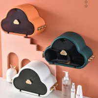 Plastic Tissue Box Wall Mounted Paper Tissue Cover Facial Tissue Case Toilet Paper Holder Napkin Dispenser for Office Tissue box