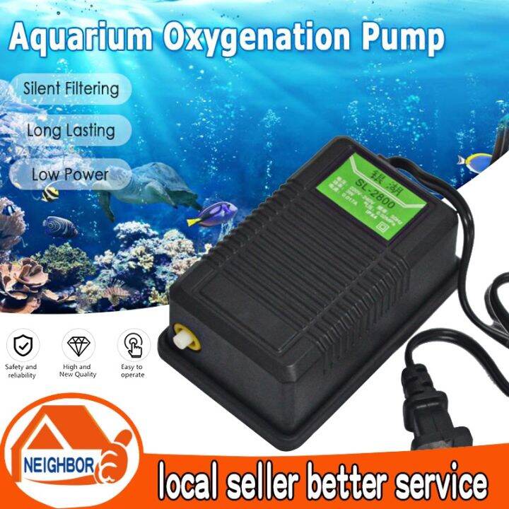 【In Stock】SL2800 Fish Tank Oxygen Pump Aquarium Oxygen Pump Small